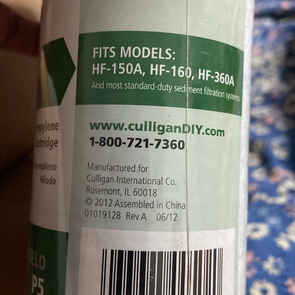 2PC/Pack CULLIGAN Model#P5 UNIVERSAL FIT Water Filter - Picture 5 of 6